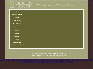 Web site www.copleyhouse.com, Copley House